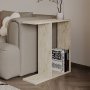 HANAH HOME Pomoćni stočić Lotus Travertine - slika 1