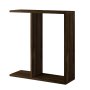 HANAH HOME Pomoćni stočić Lotus Walnut - slika 4