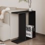 HANAH HOME Pomoćni stočić Lotus Black - slika 1