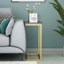 HANAH HOME Pomoćni stočić Narin Anthracite Gold - slika 5
