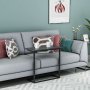 HANAH HOME Pomoćni stočić Narin Anthracite Black - slika 3