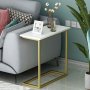 HANAH HOME Pomoćni stočić Narin White Gold - slika 2