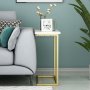 HANAH HOME Pomoćni stočić Narin White Gold - slika 4