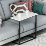 HANAH HOME Pomoćni stočić Narin White Black - slika 1