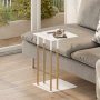 HANAH HOME Pomoćni stočić Catania White - slika 1
