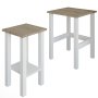 HANAH HOME Set stočića Gina 2 White Sapphire Oak - slika 4