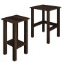 HANAH HOME Set stočića Gina 2 Walnut - slika 4