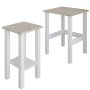 HANAH HOME Set stočića Gina 2 White Travertine - slika 4