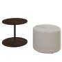 HANAH HOME Pomoćni stočić Vexana Walnut - slika 4