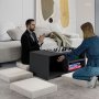 HANAH HOME Sto za dnevnu sobu Gord Anthracite - slika 5