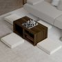 HANAH HOME Sto za dnevnu sobu Gord Walnut - slika 4