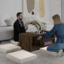 HANAH HOME Sto za dnevnu sobu Gord Walnut - slika 5
