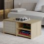 HANAH HOME Sto za dnevnu sobu Gord Warm Oak Sapphire Oak - slika 2