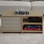 HANAH HOME Sto za dnevnu sobu Gord Warm Oak Sapphire Oak - slika 3