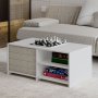 HANAH HOME Sto za dnevnu sobu Gord White - slika 3