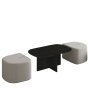 HANAH HOME Sto za dnevnu sobu Twin Black - slika 4