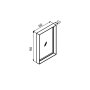 HANAH HOME Ogledalo Craft 60 x 90 v2 507 - slika 4