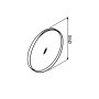 HANAH HOME Ogledalo Moonlight 90 v2 518 - slika 4