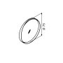 HANAH HOME Ogledalo Moonlight 75 v2 511 - slika 4