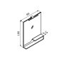 HANAH HOME Ogledalo Galia 80 861 - slika 4