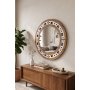 HANAH HOME Ogledalo Artmtkwll7 Wenge - slika 2