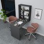 HANAH HOME Sto za šminkanje Sedir Anthracite - slika 2