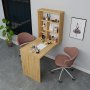 HANAH HOME Sto za šminkanje Sedir Sapphire Oak - slika 2