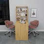 HANAH HOME Sto za šminkanje Sedir Sapphire Oak - slika 3