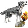 LEGO CREATOR EXPERT 31393 Šumske životinje: Sivi vuk - slika 2