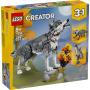 LEGO CREATOR EXPERT 31393 Šumske životinje: Sivi vuk - slika 1