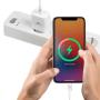 RIVACASE Punjač za smartphone 20W PD C +C-L kabl PS4101 white - slika 3