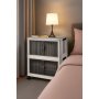HANAH HOME Višenamenski ormar Lavine 67 White - slika 1