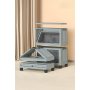 HANAH HOME Višenamenski ormar Lavine 67 Baby Blue - slika 2
