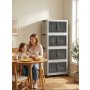 HANAH HOME Višenamenski ormar Lavine 127 White - slika 2