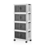 HANAH HOME Višenamenski ormar Lavine 127 White - slika 5