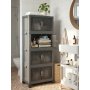 HANAH HOME Višenamenski ormar Lavine 127 Anthracite - slika 5