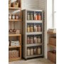 HANAH HOME Višenamenski ormar Lavine 127 Beige - slika 1