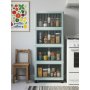 HANAH HOME Višenamenski ormar Lavine 127 Baby Blue - slika 3