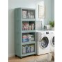 HANAH HOME Višenamenski ormar Lavine 127 Baby Blue - slika 4