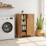 HANAH HOME Višenamenski ormar Kubo Atlantic Pine - slika 2