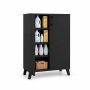 HANAH HOME Višenamenski ormar Kubo Black - slika 3