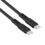 RIVACASE PS6005 BK12 ENG Tip-C / Tip-C kabl, 1,2m crn - slika 4