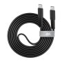 RIVACASE PS6005 BK12 ENG Tip-C / Tip-C kabl, 1,2m crn - slika 1