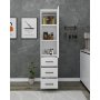 HANAH HOME Višenamenski ormar Modera White - slika 4