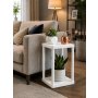 HANAH HOME Višenamenska polica Sakura 2 White - slika 2
