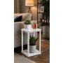 HANAH HOME Višenamenska polica Sakura 2 White - slika 1
