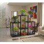 HANAH HOME Višenamenska polica Sakura Black - slika 3