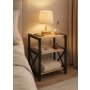 HANAH HOME Višenamenska polica Pls Room 2 Black - slika 2