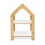HANAH HOME Višenamenska polica Multipurpose Shelves 2 Natural White Yellow - slika 2