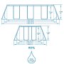 BESTWAY Power Steel 412x201x122cm porodični bazen sa čeličnim ramom 56456 - slika 2